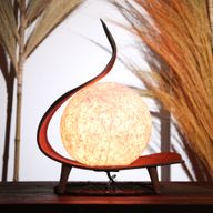 Natürliche Kokosnusslampe-  Twist
