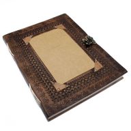 Großes Besucher Lederbuch 25x32.5cm  (200 Seiten)