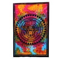 Tagesdecke aus Baumwolle / Wandbehang-  Hamsa