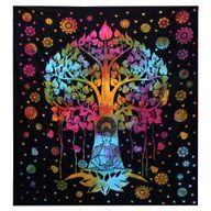 Tagesdecke aus Baumwolle / Wandbehang- Bodhi Tree