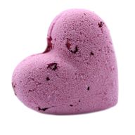 Herzbadebombe 70g - Ylang & Rose