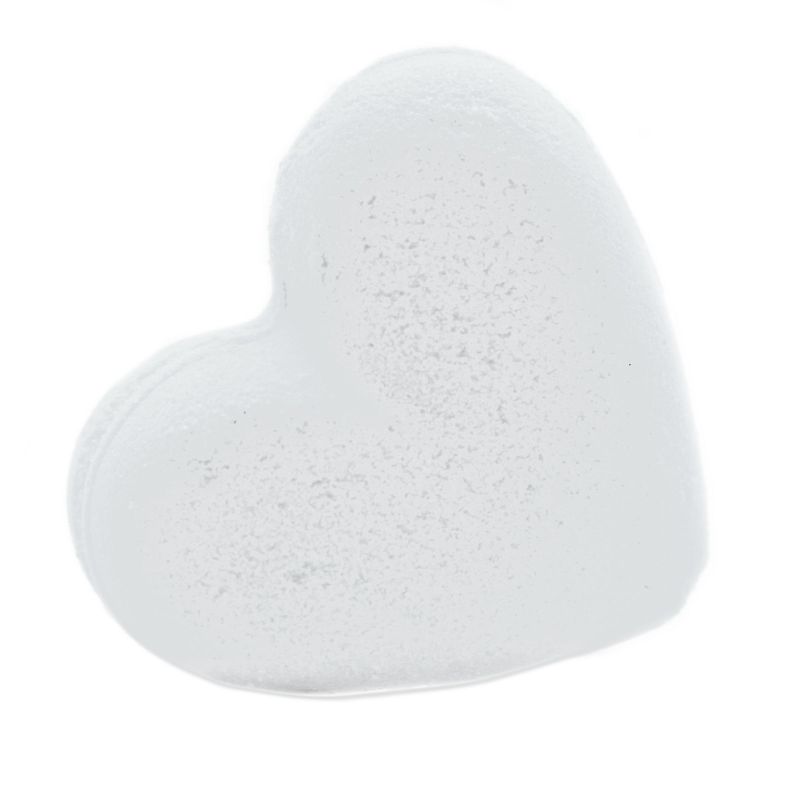 Herzbadebombe 70g - Kokosnuss
