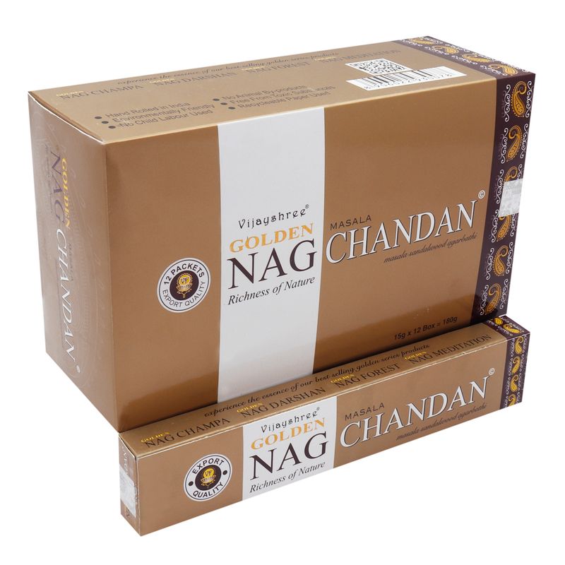 15g Packung Golden Nag - Chandan