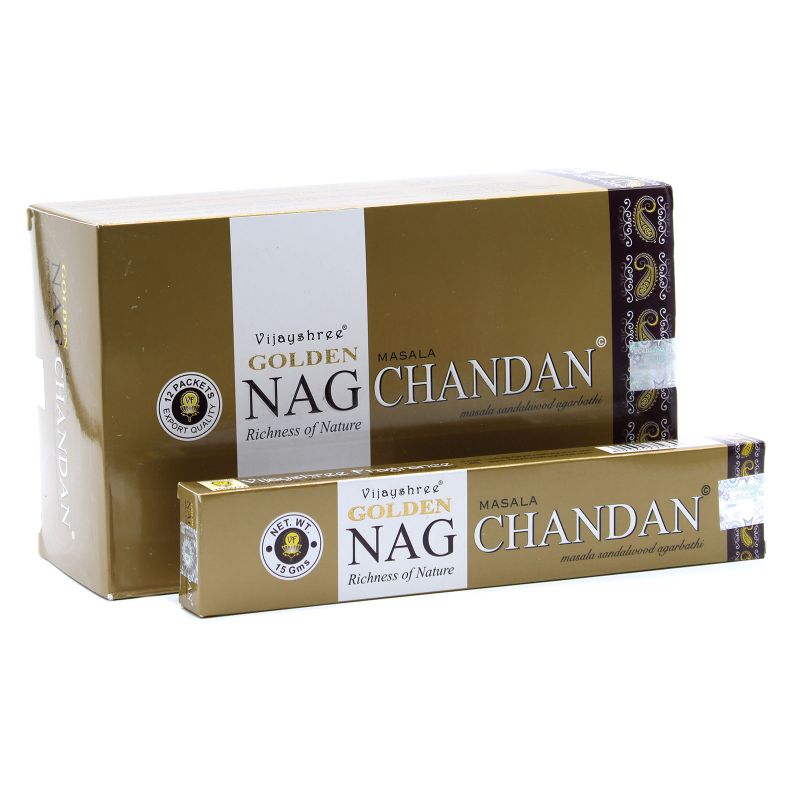 15g Packung Golden Nag - Chandan