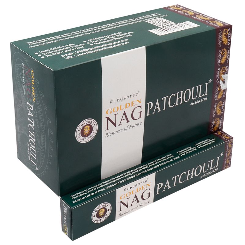 15g Packung Golden Nag - Patschuli