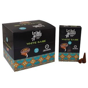 10 Räucherkegel  - Weißer Salbei