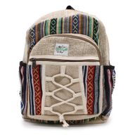 Kleiner Hanfrucksack im Seil- und Taschenstil