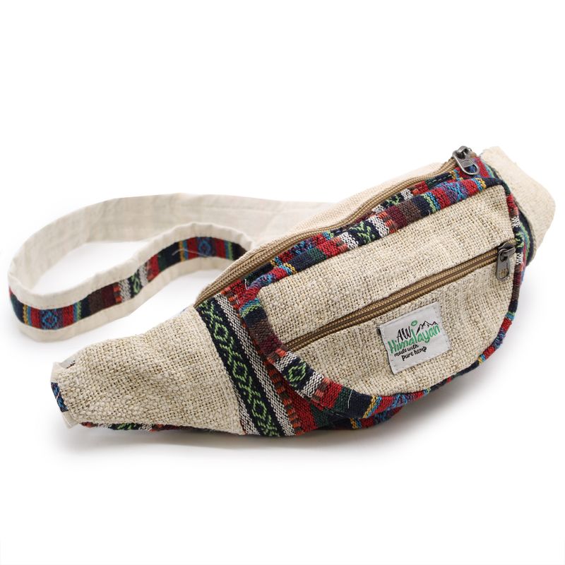 Gürteltasche – Hanf und Baumwolle
