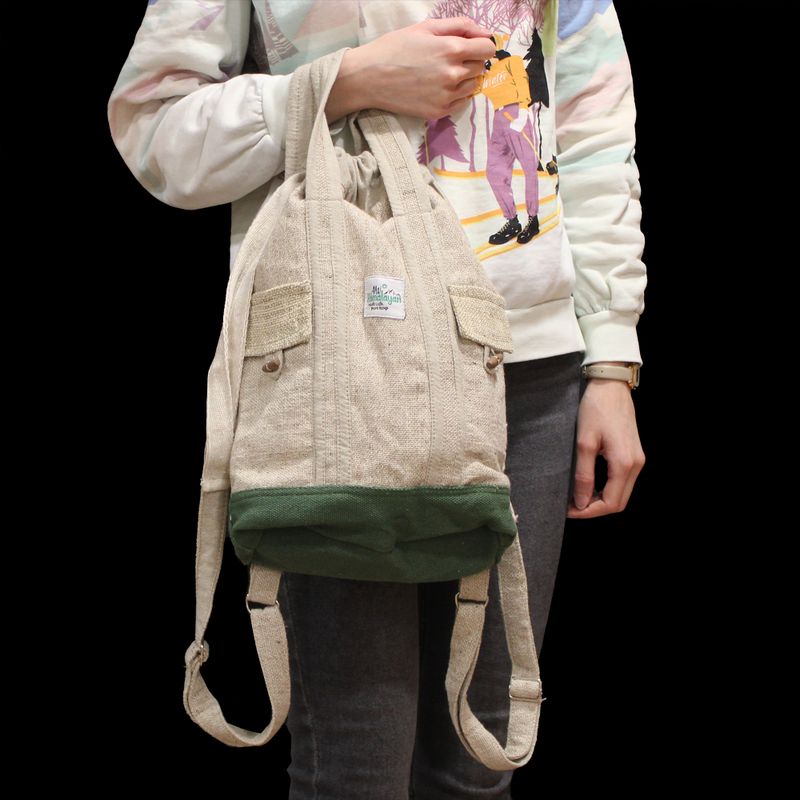Laptop-Rucksack – Hanf und Baumwolle