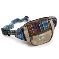 Gürteltasche – zufälliges Design aus Hanf und Baumwolle