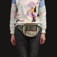 Gürteltasche – zufälliges Design aus Hanf und Baumwolle