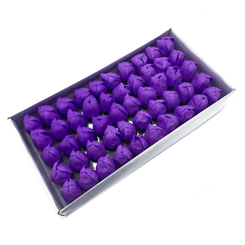 DIY Seifenblumen - mittelgroße Tulpe - Lavendel