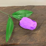 DIY Seifenblumen - mittelgroße Tulpe - Lavendel