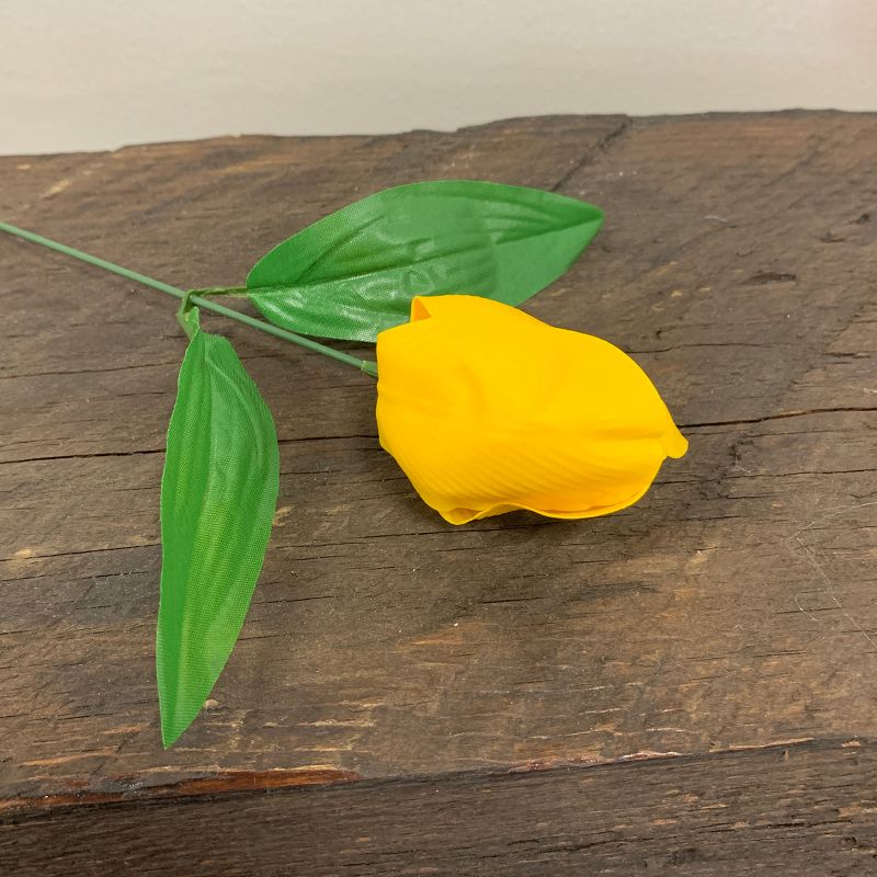 DIY Seifenblumen - mittelgroße Tulpe - Gelb