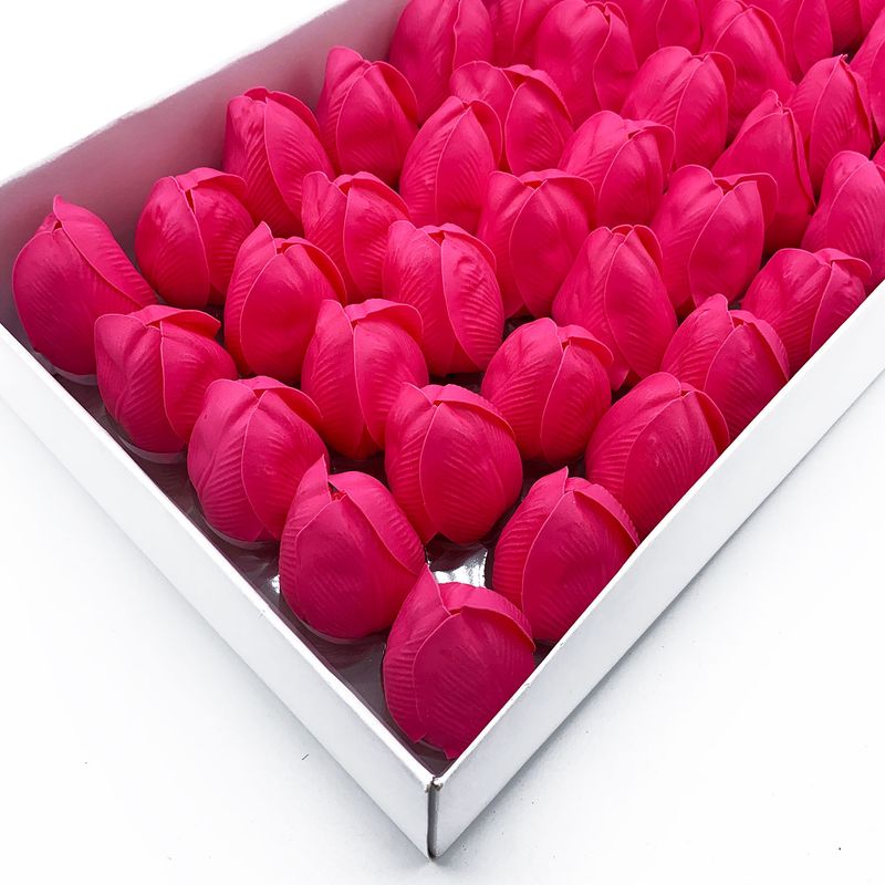 DIY Seifenblumen - mittelgroße Tulpe - Rosa