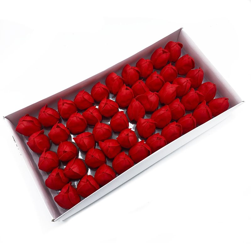 DIY Seifenblumen - mittelgroße Tulpe - Rot