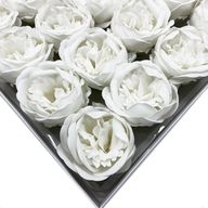 DIY Seifenblumen - ext. große Pfingstrose - Weiß