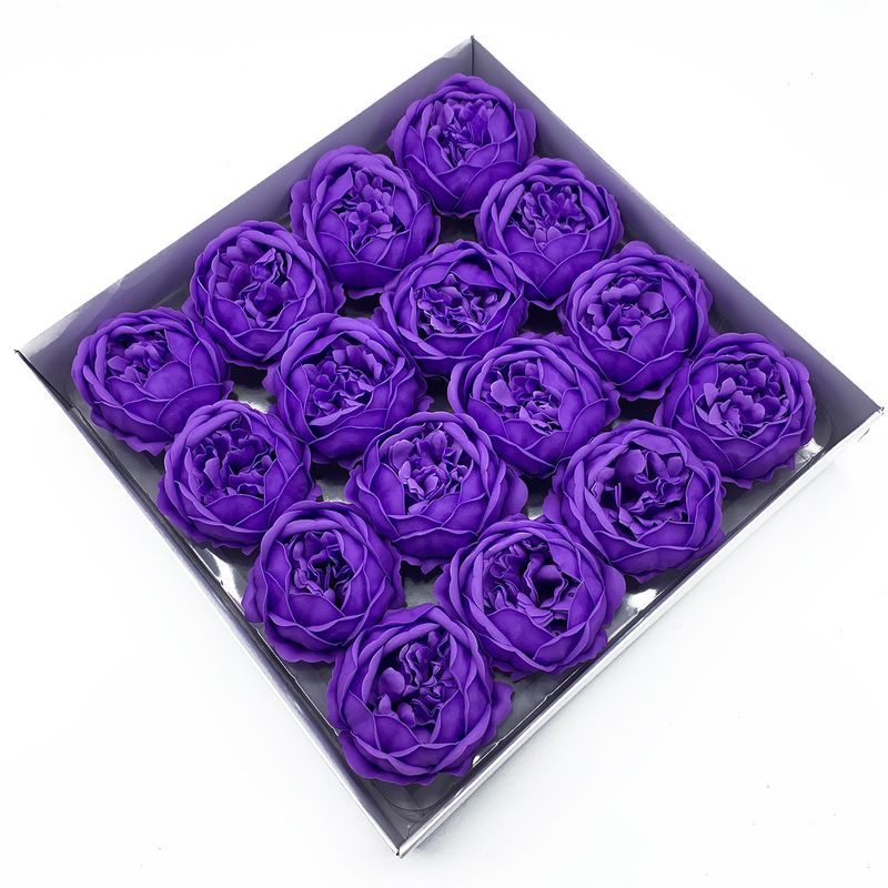 DIY Seifenblumen - ext. große Pfingstrose- Lavendel