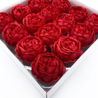 DIY Seifenblumen - ext. große Pfingstrose - Rot