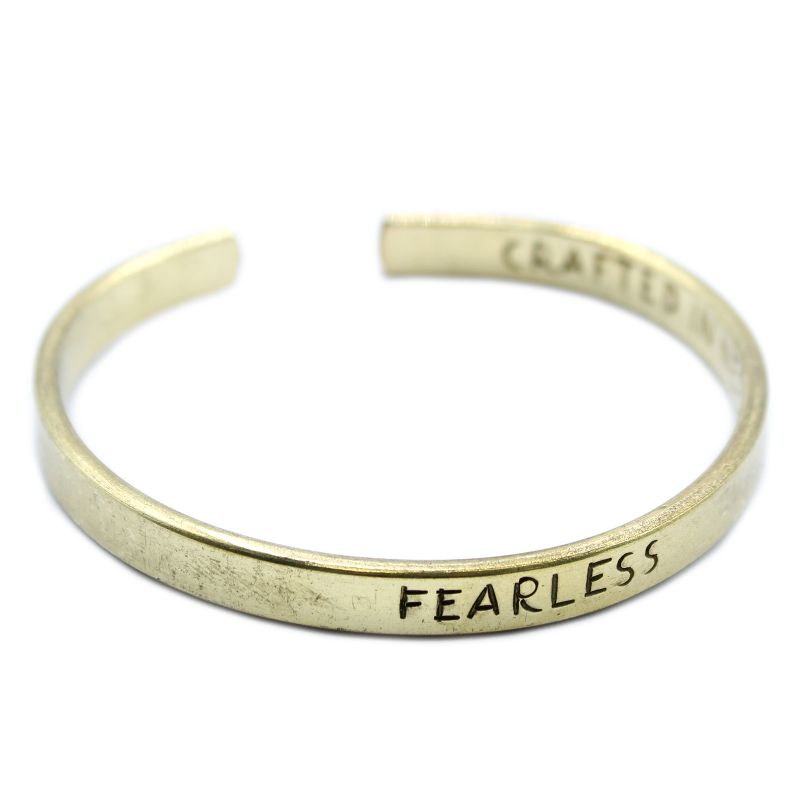 Inspirations-Armreifen - Messingsortiment