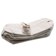 Kulturtasche aus natürlicher Baumwolle, 10 oz – Classic Square