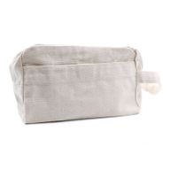 Kulturtasche aus natürlicher Baumwolle, 10 oz – Classic Square