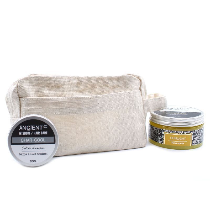 Kulturtasche aus natürlicher Baumwolle, 10 oz – Classic Square