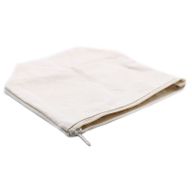 Kulturtasche aus natürlicher Baumwolle, 10 oz – mittlere Tasche