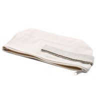Kulturtasche aus natürlicher Baumwolle, 10 oz – Handhalter