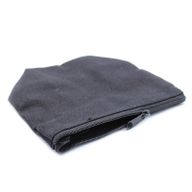 Kulturtasche aus schwarzer Baumwolle 10 oz - Moon Bag