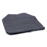 Kulturtasche aus schwarzer Baumwolle, 10 oz – mittlerer Beutel