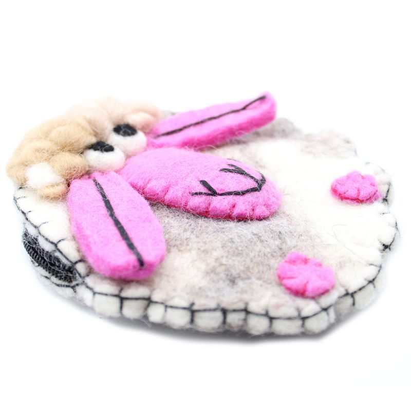 Filzbeutel 'Happy Sheep' mix