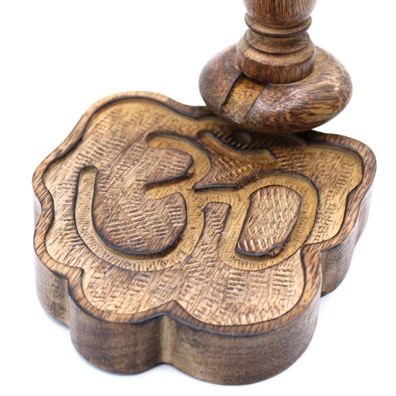 Kleiner Mango Holz Räuchergefäß - Ohm