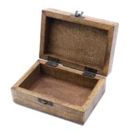 Holzbox weissgewaschen - 6x4 Slawisches Design