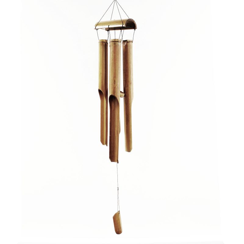 Bambuswindspiel - 4 lange Röhren
