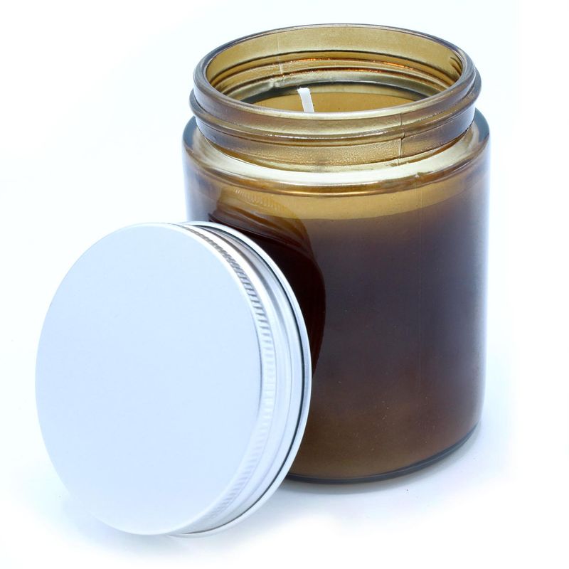 Aromatherapie-Kerze ohne Etikett  – Positive Schwingungen