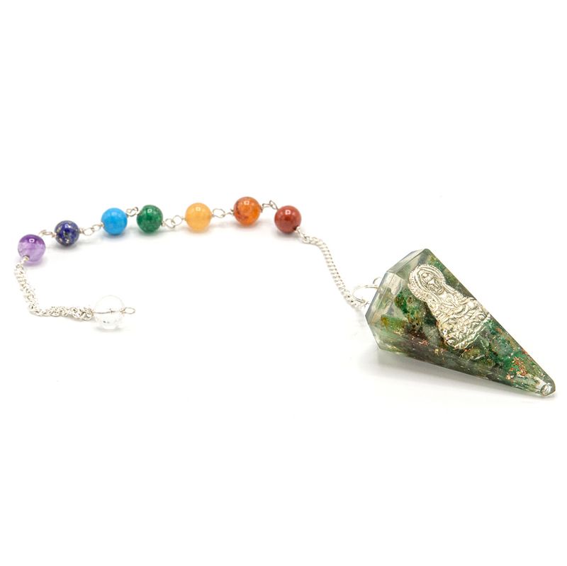 Orgonite Power Chakra Pendel - Buddha