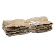 Netzbeutel aus Jute und Baumwolle - rosa