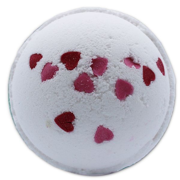 Badebombe "Love Hearts" - Wilde Blumen