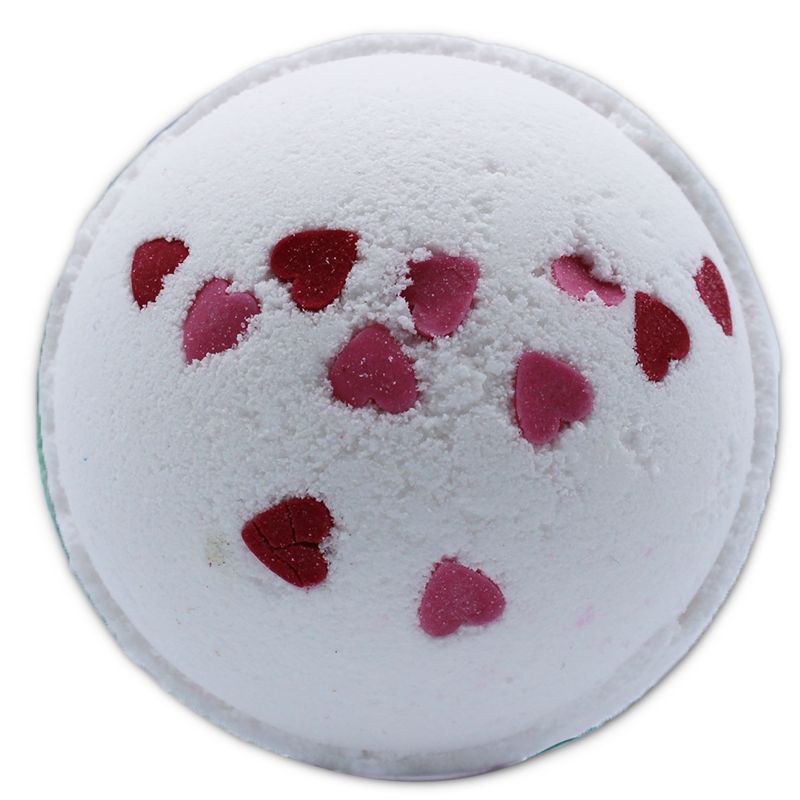 Badebombe "Love Hearts" - Wilde Blumen