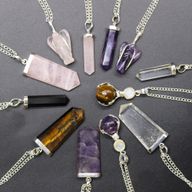 Anhänger mit Edelstein 'Klassisch' Amethyst