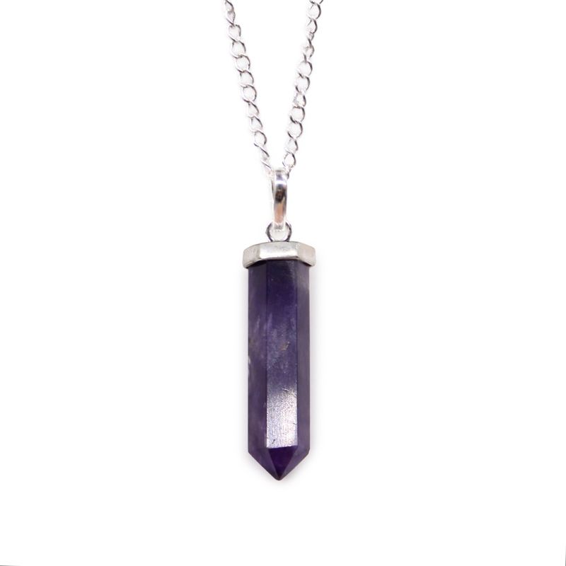 Anhänger mit Edelstein 'Klassisch' Amethyst