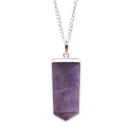 Anhänger mit Edelstein 'Stift' Amethyst