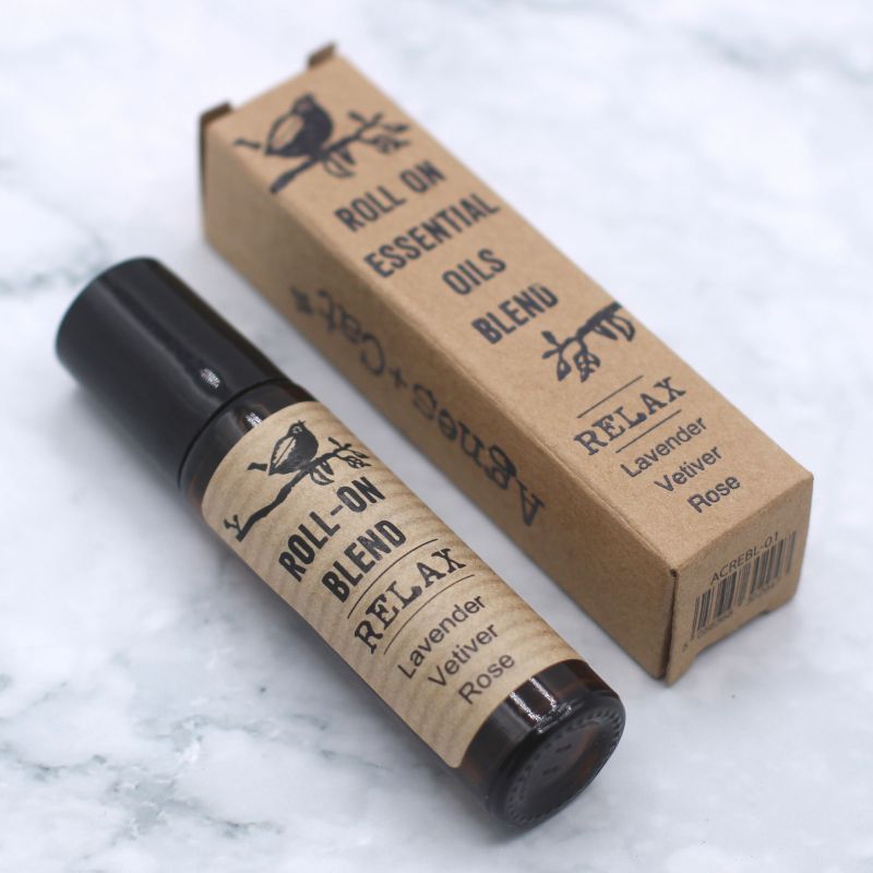 10 ml Roll-On-Mischung aus ätherischen Ölen – RELAX