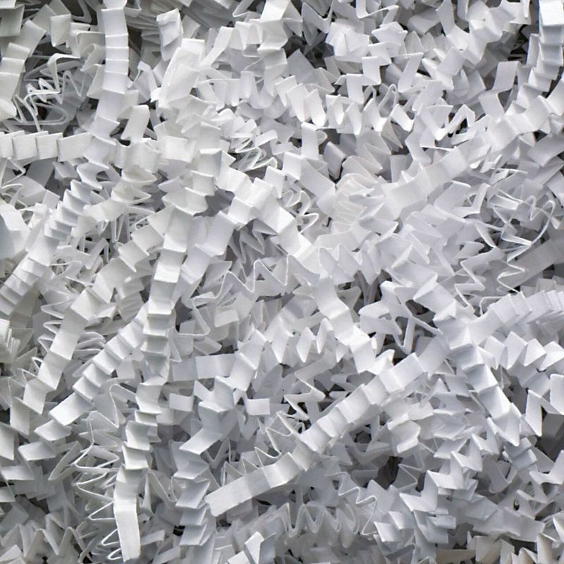 ZigZag DeLux Geschreddertes Papier - Weiß (1KG)