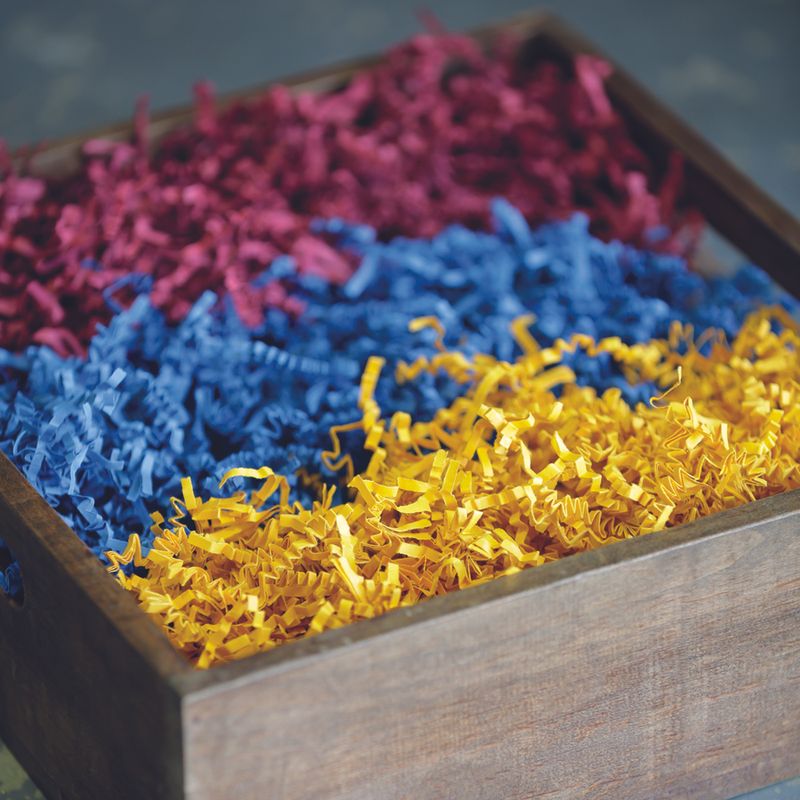 ZigZag DeLux Geschreddertes Papier - Burgund (1KG)