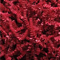 ZigZag DeLux Geschreddertes Papier - Dunkelrot (1KG)