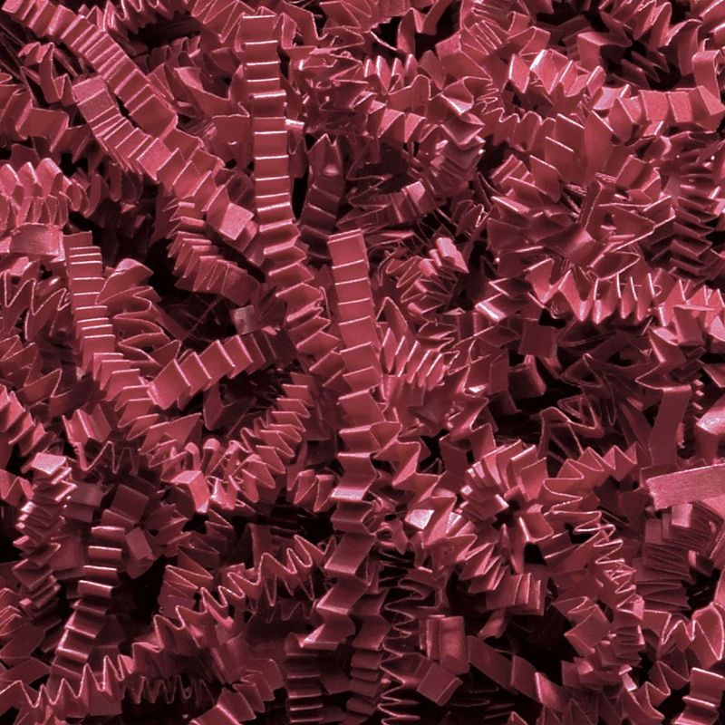 ZigZag DeLux Geschreddertes Papier - Burgund (1KG)
