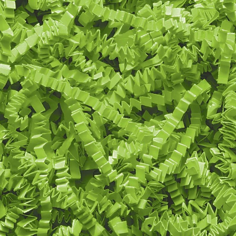 ZigZag DeLux Geschreddertes Papier - Limettengrün (1KG)