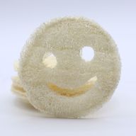 Ägyptischer Luxus Luffaschwamm 'Smiley Face'
